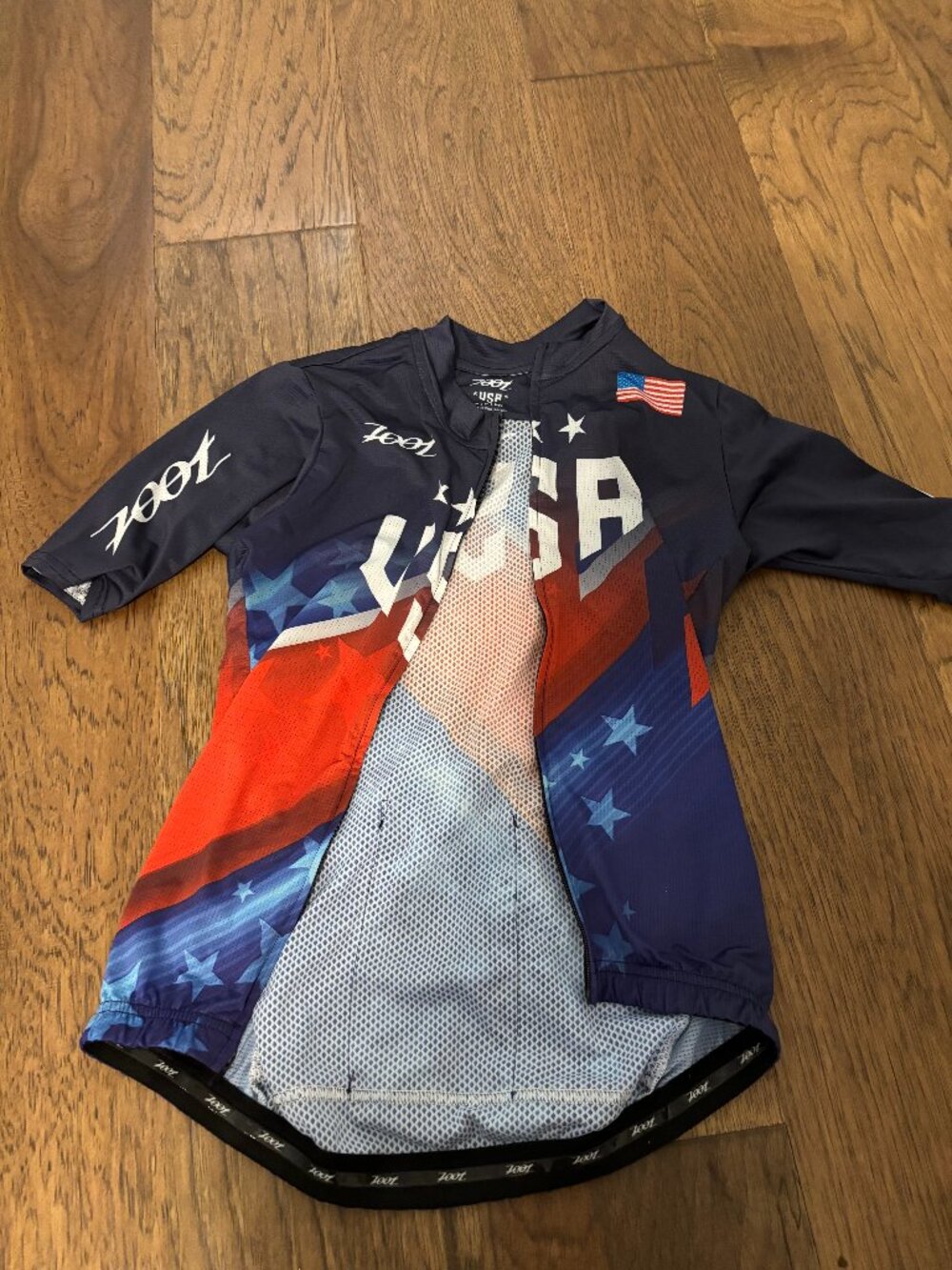 Zoot Small USA Aero Bike Jersey